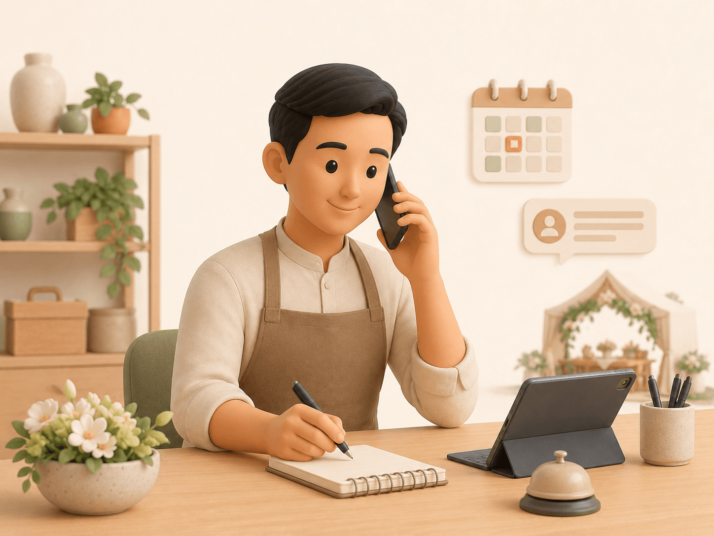 Ilustrasi Service Business