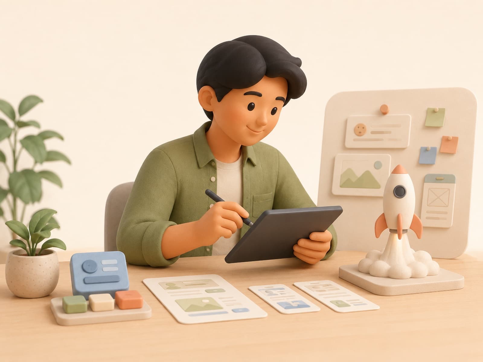 Ilustrasi Founder & Startup