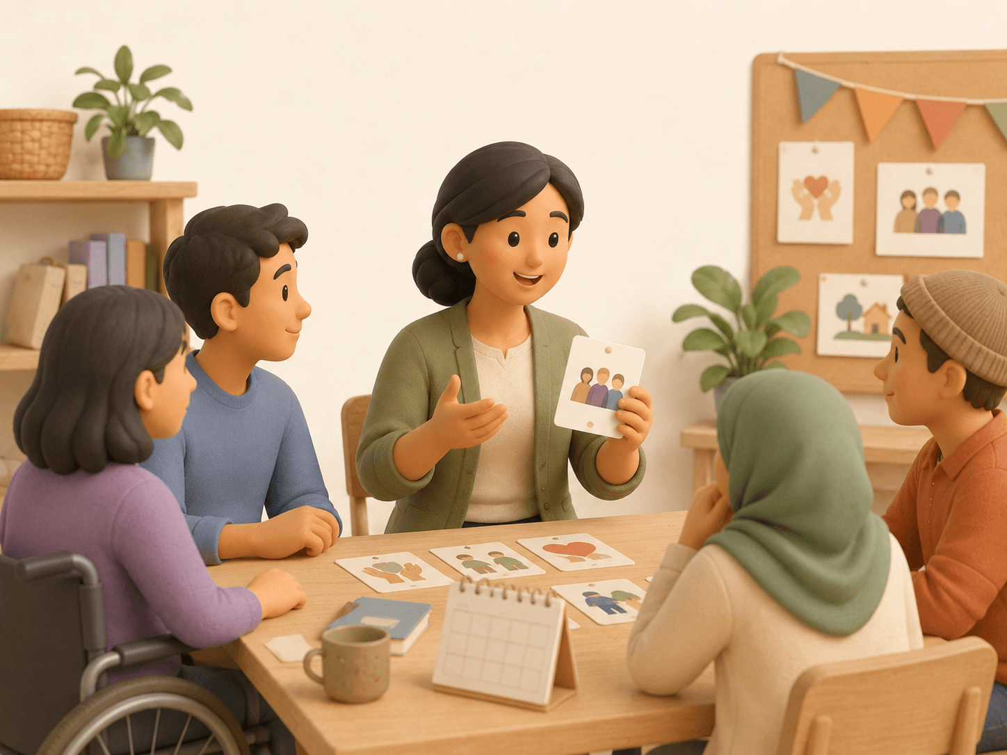 Ilustrasi Education & Community